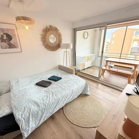 Confort 4-6 Pers Agde,animaux Ok, Richelieu A 150m, Piscine, Parking, Aqualand - Apartment Agde